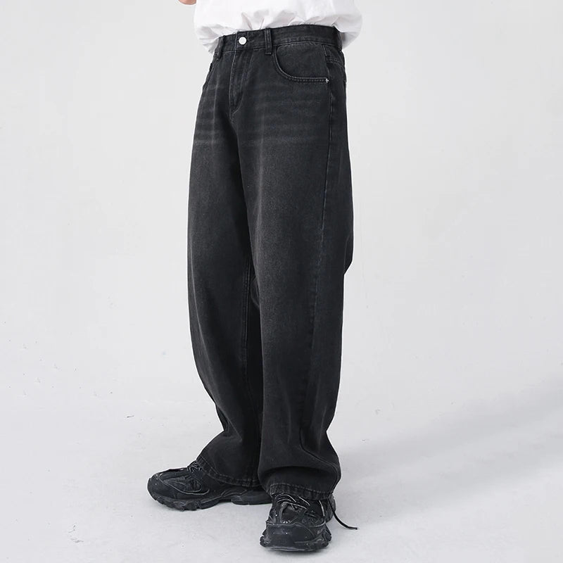 Men's Personality Straight Wide Leg Pants
