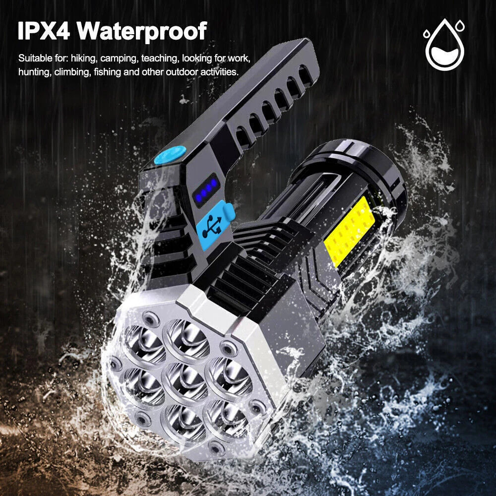 1200mAh 7 LED High Power Flashlight
