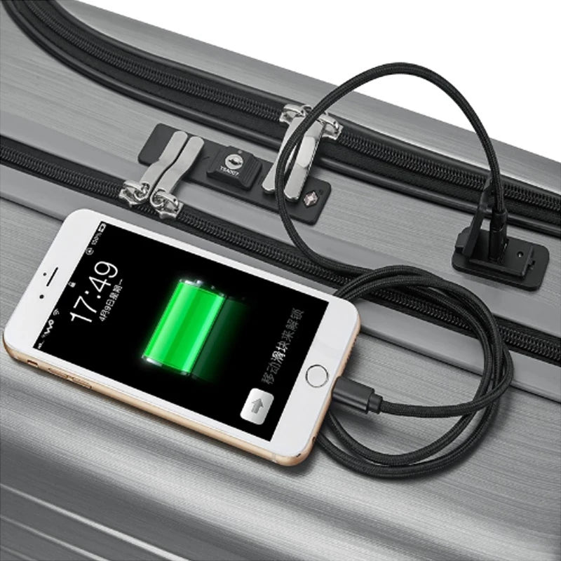 Women Trolley Rolling Luggage