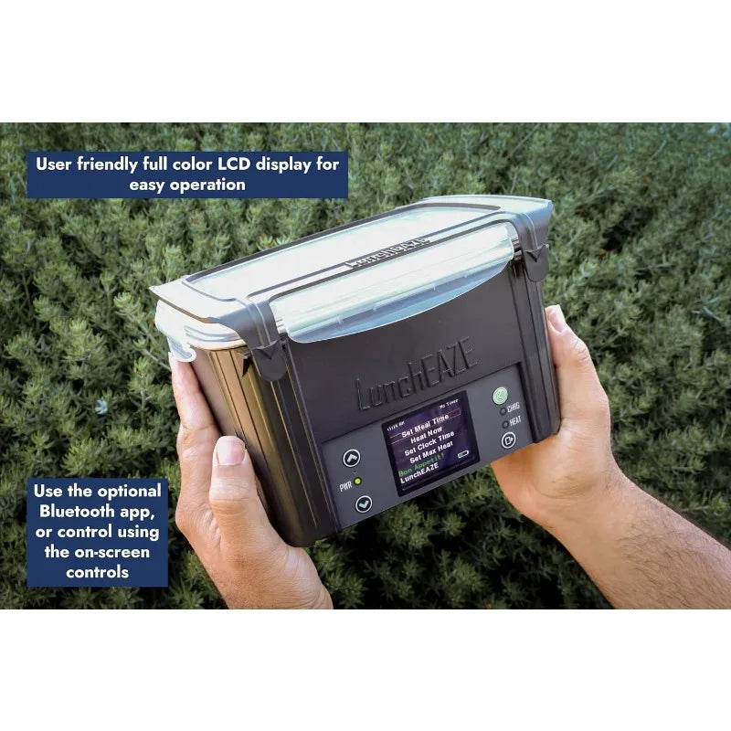 cordless, self heated electric lunch box
