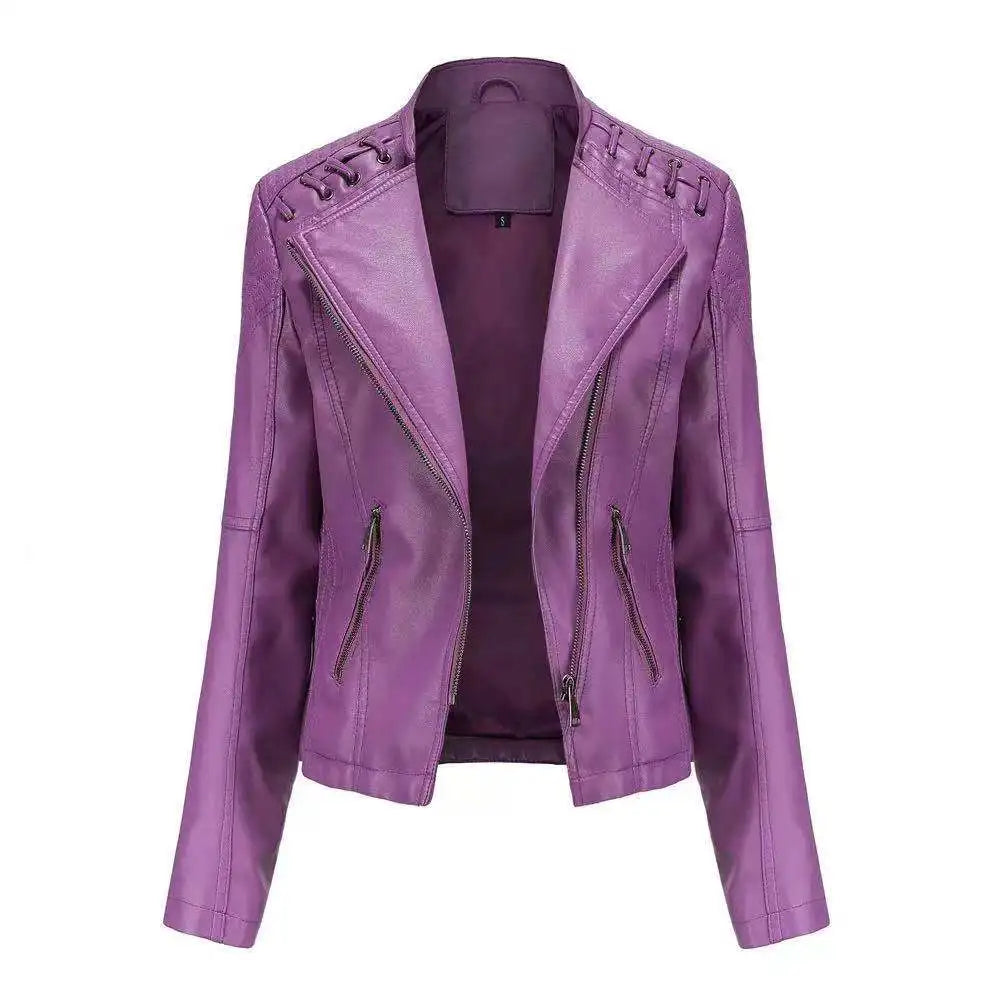 Women Faux Leather Jacket