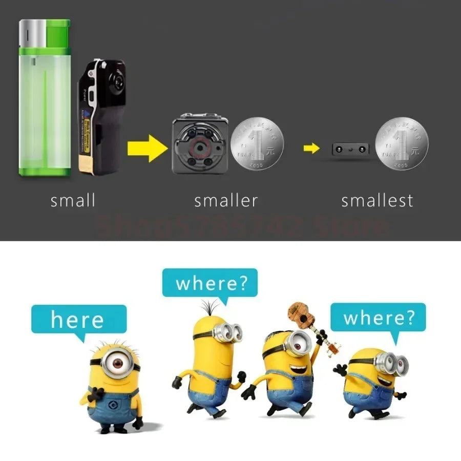 Mini 1080P HD WIFI IR Night Vision Body Camera