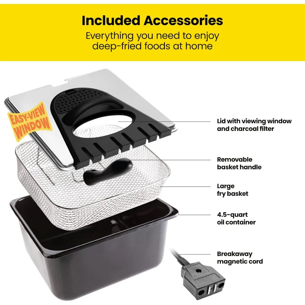 4.5 Liter Electric Deep Fryer