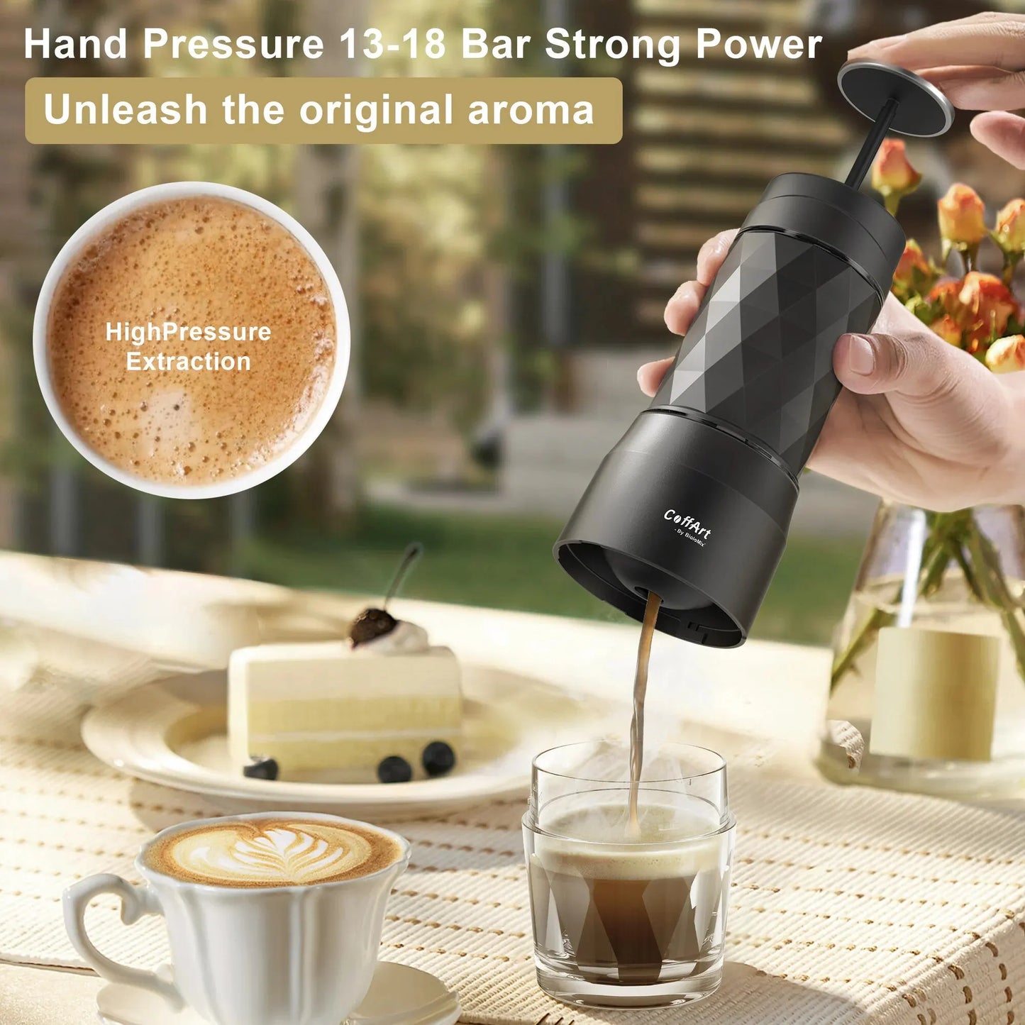 Portable Coffee Maker Machine