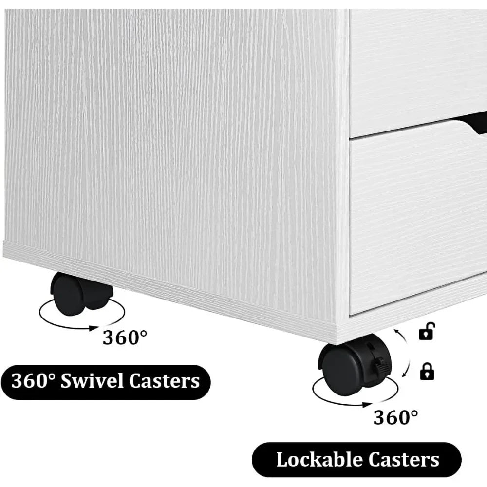 7-Drawer Vanity Desk Dresser