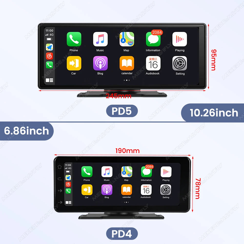 Car Radio Touch Screen Wireless GPS Navigator
