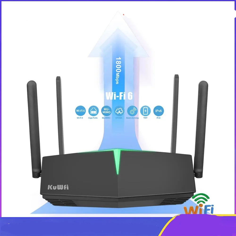 1800Mbps Smart WiFi6 Router