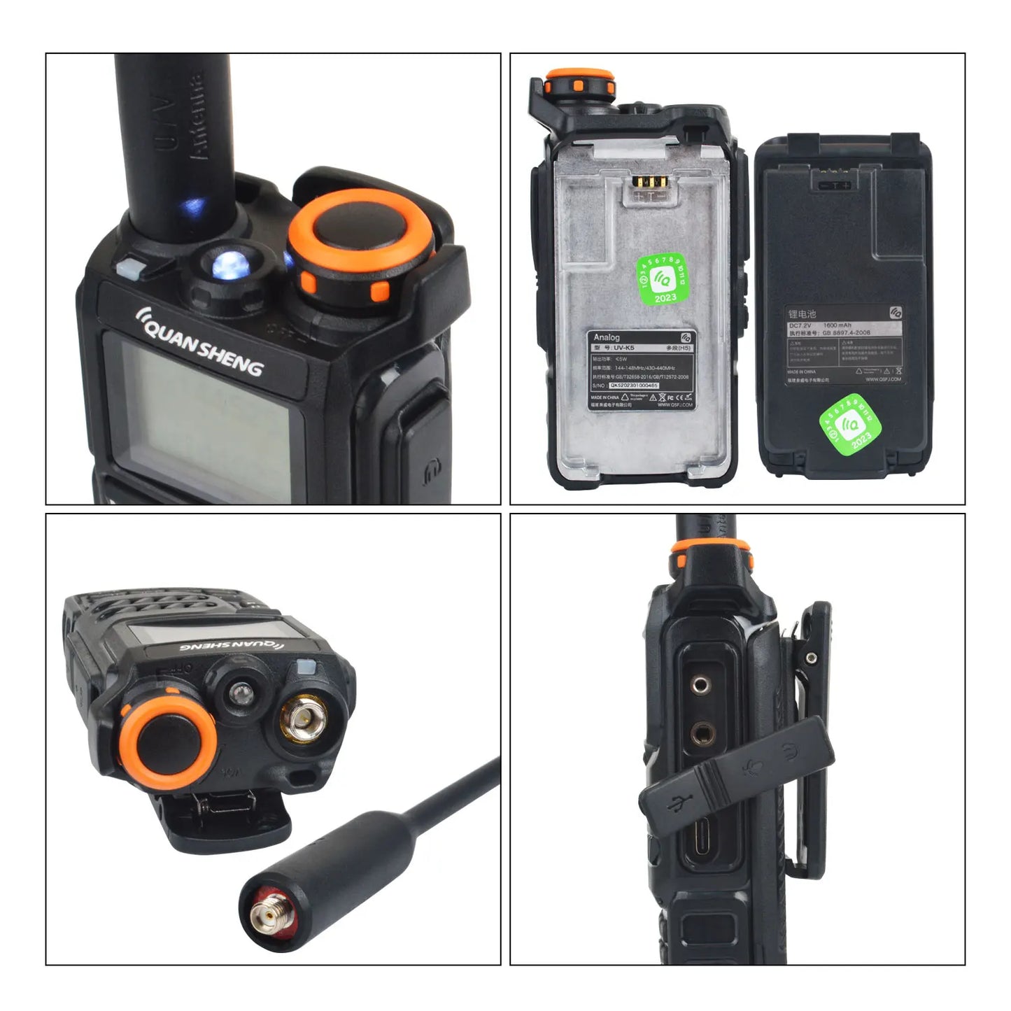 50-600MHz RX Walkie Talkie