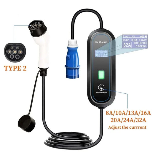220V Portable EV Charger