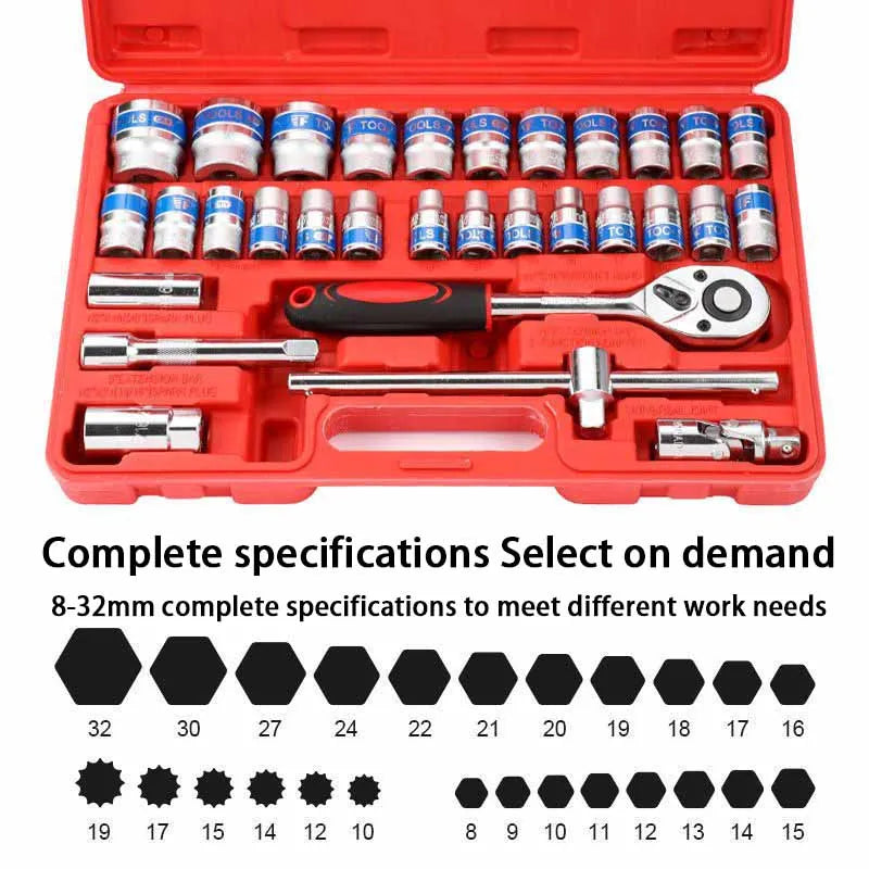 Hevy Duty Manual Socket Impact Tools Set