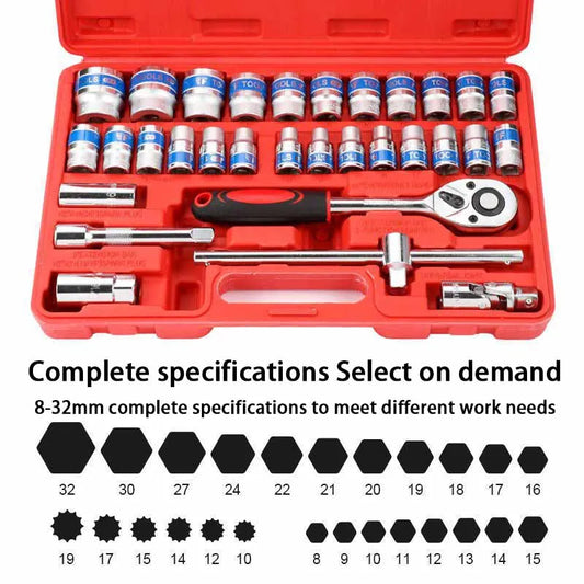 Hevy Duty Manual Socket Impact Tools Set