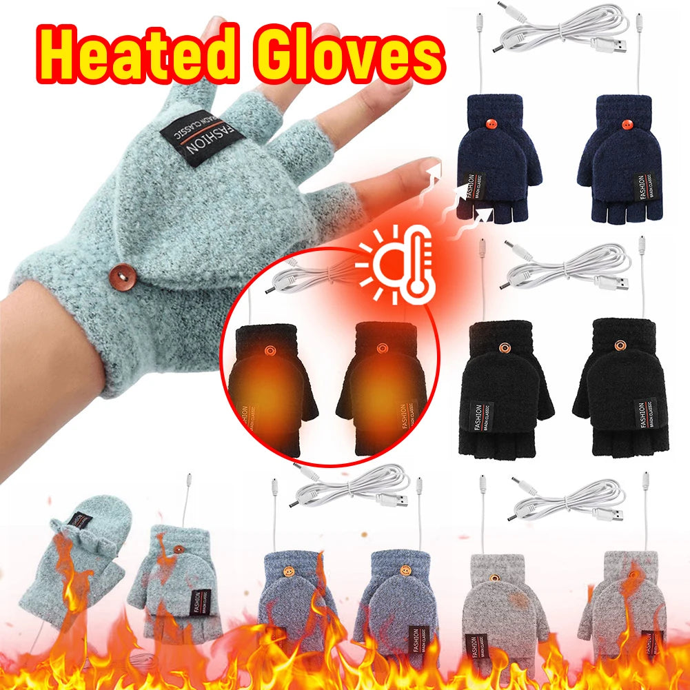 USB Heating Gloves