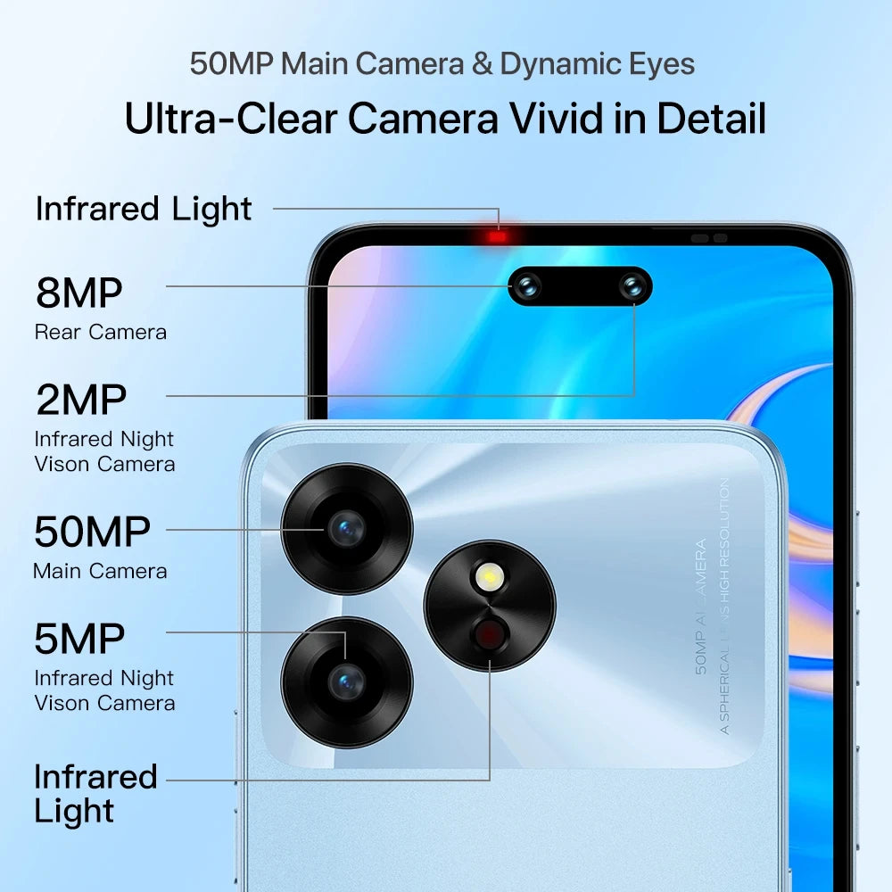 Android 13 6.57” Display G6 5G Smartphone