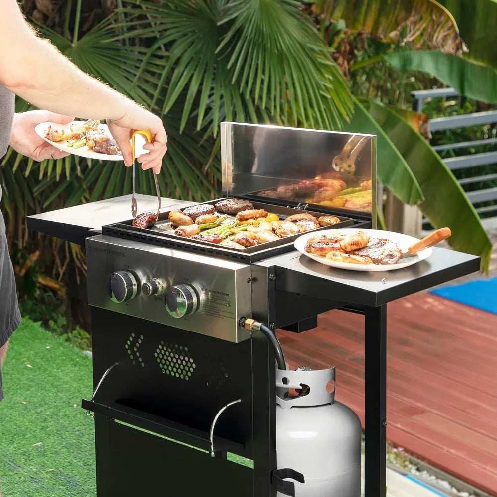 2-Burner Gas BBQ Grill