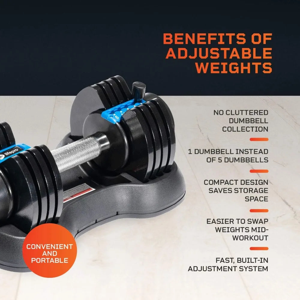 Adjustable Dumbbells Set