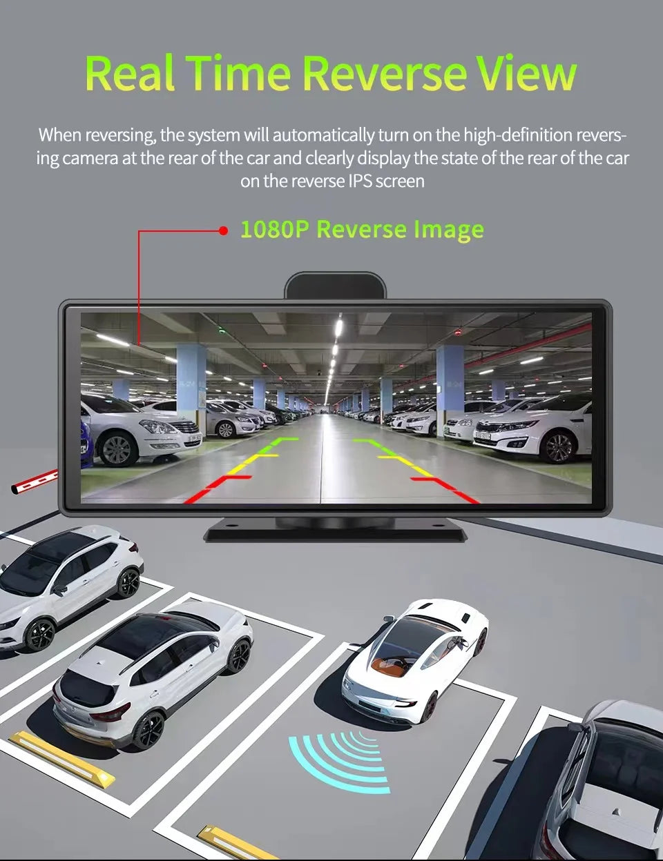 WiFi Car DVR Dashboard AUX GPS Navigation