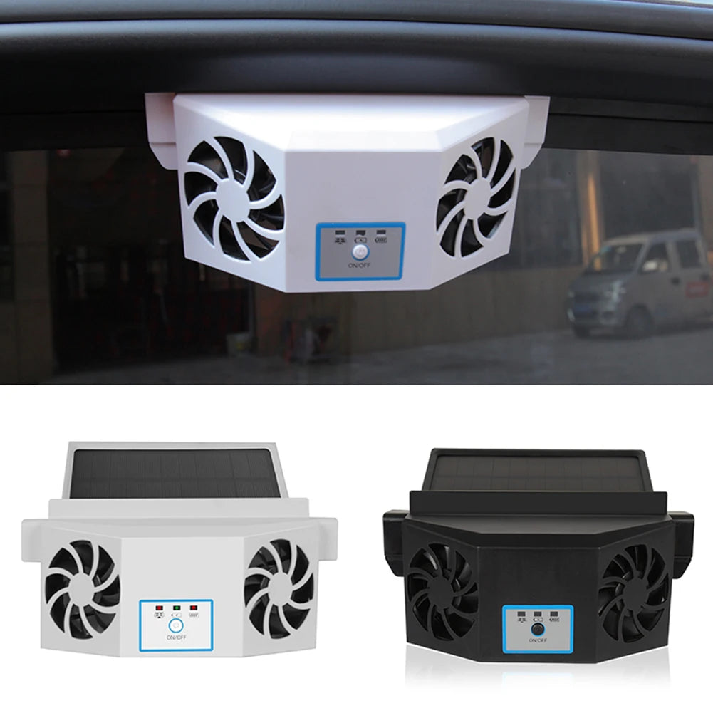 Solar Car Cooler Fan System