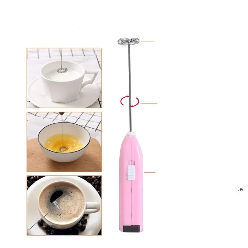 Mini Electric Whisk Foamer Blender