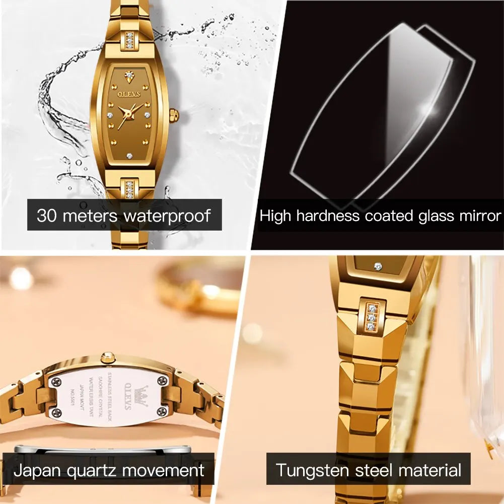 Women Luxury Slim Thin Watch