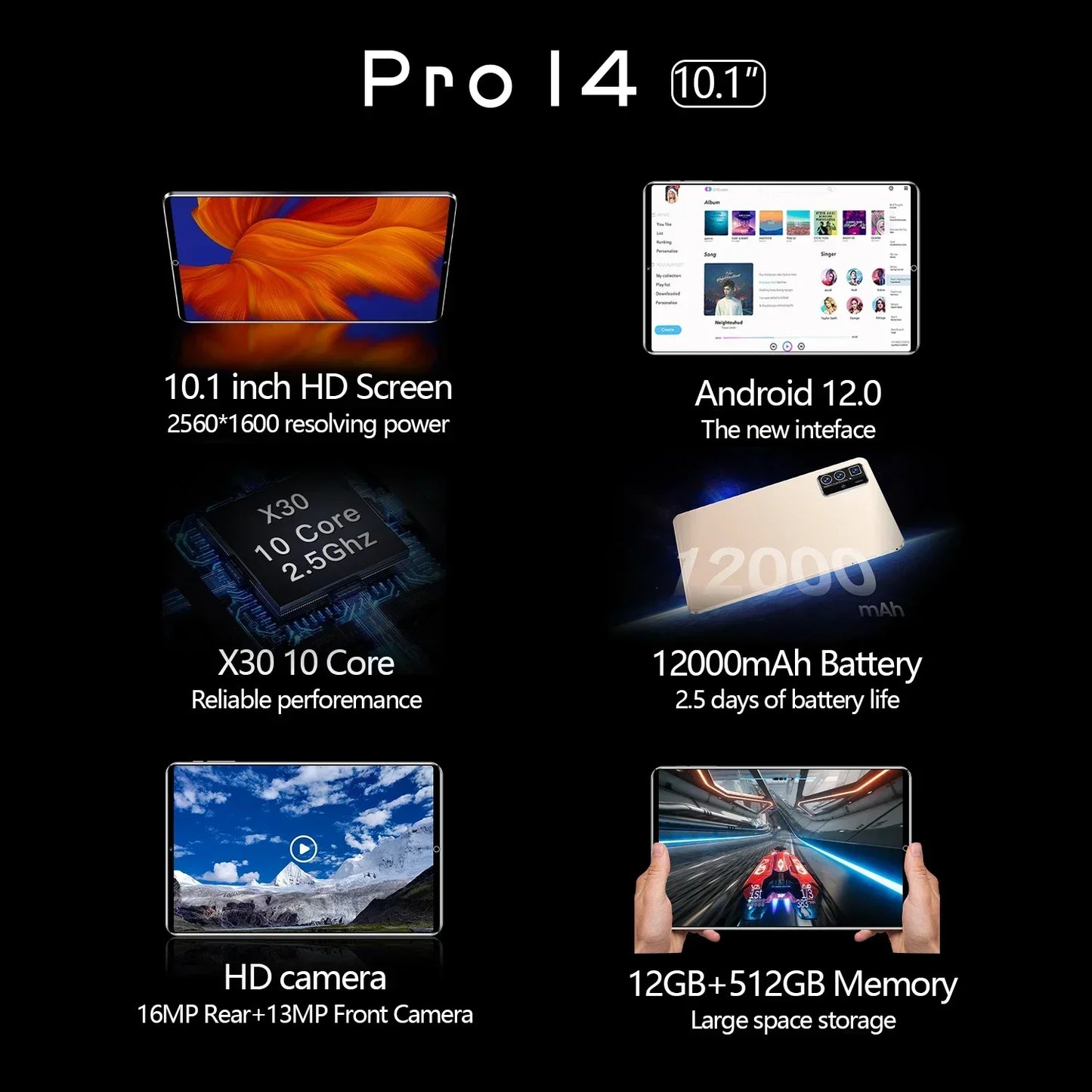 Pro 14 Global Version Tablets