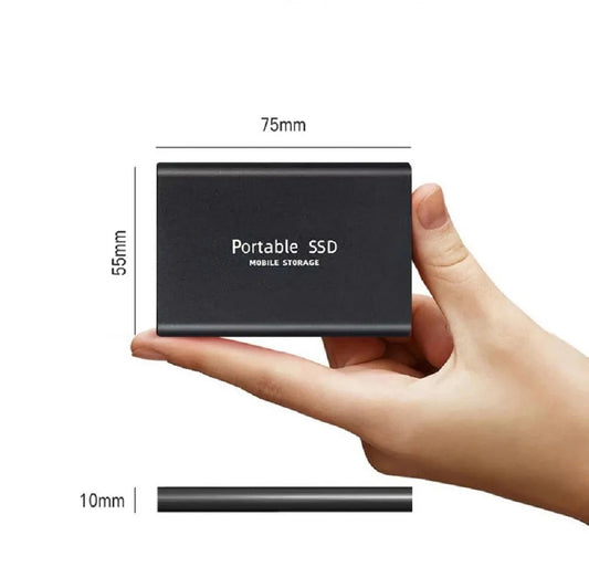 Portable SSD 1TB 2TB External Hard Drive