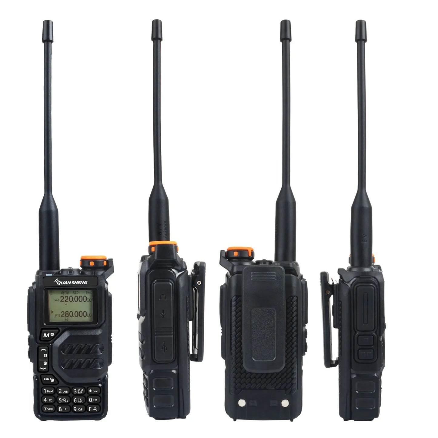 50-600MHz RX Walkie Talkie