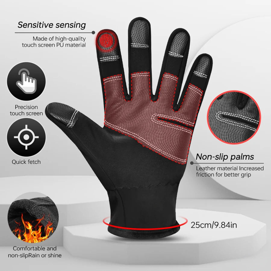 Heated USB Cycling Gloves