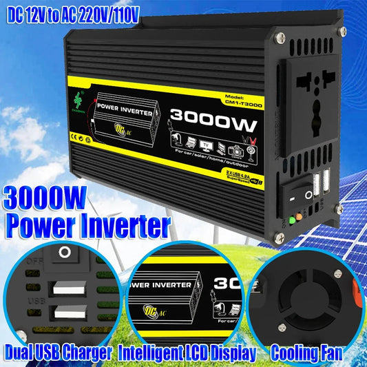 12V To AC 110/220V Inverter