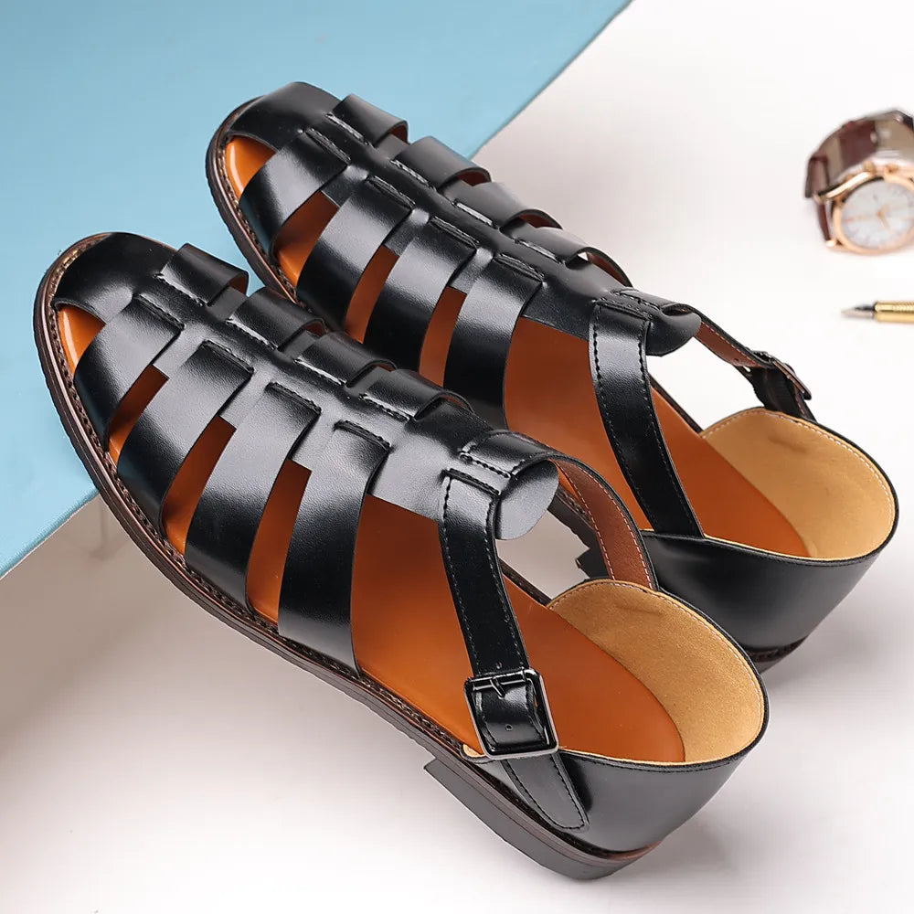 Men's Comfortable Soft Leather Sandals