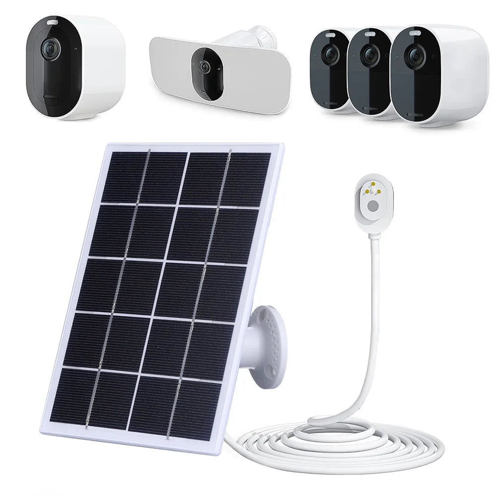 Waterproof Security Camera Solar Panel