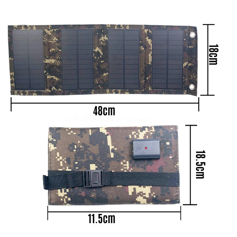 5V Folding Solar Panels