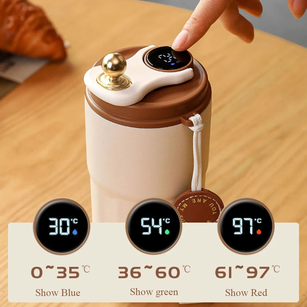 420ml Temperature Display Coffee Cup