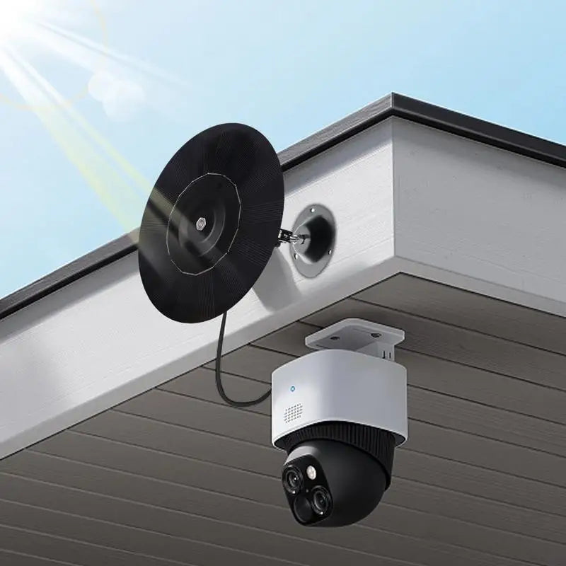 5W Solar Panel Charger For Home Security Camera