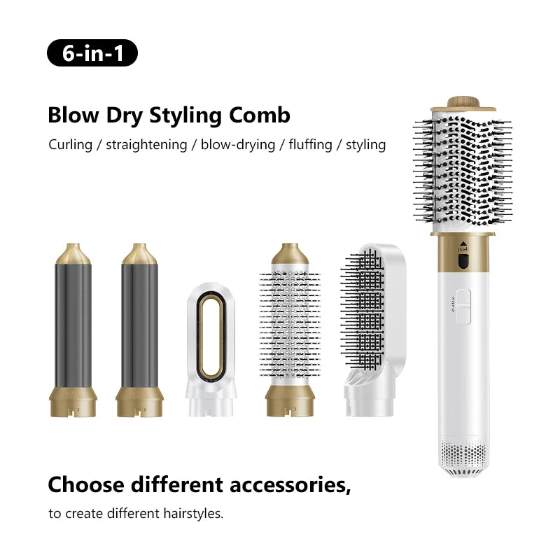 6-in-1 Hair Dryer Brush