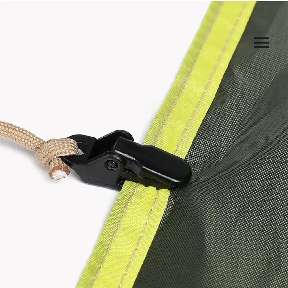 20Pcs Awning Clamp Hiking Tarp Clips