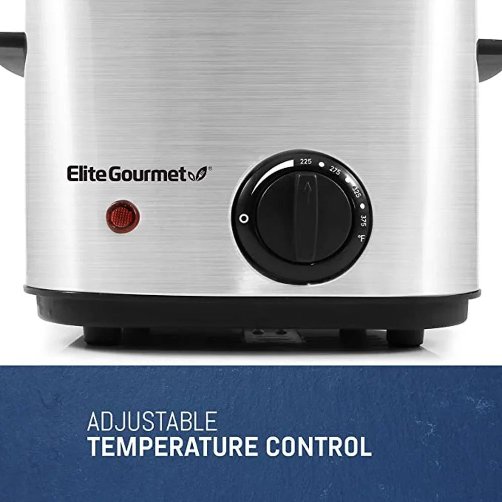 1.5 Quart Deep Fryer Stainless Steel Air Fryer