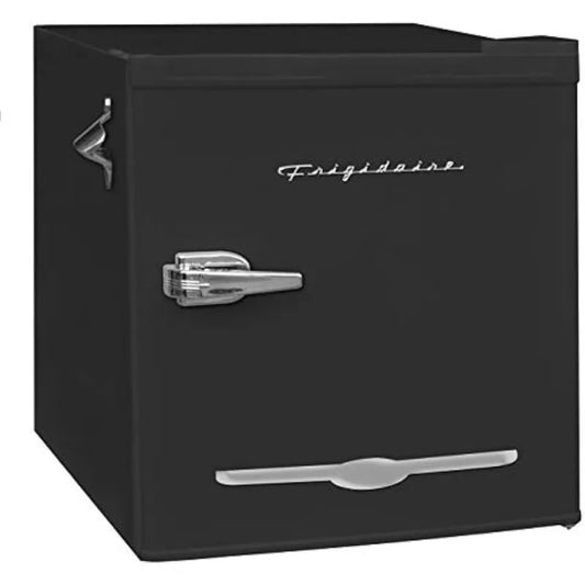 Retro Mini Fridge with Bottle Opener