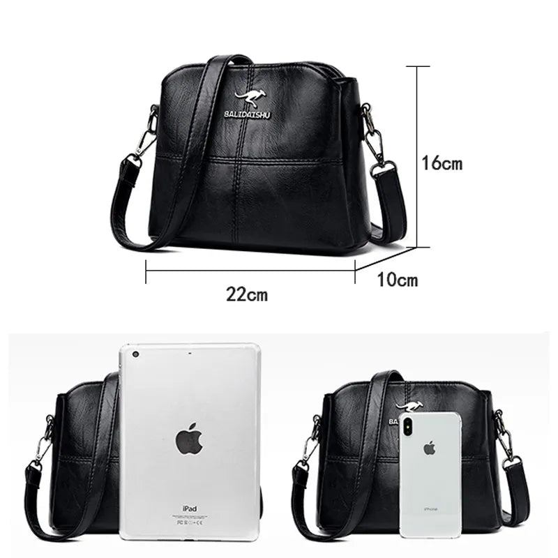 3 Layers Women Tote Handbags