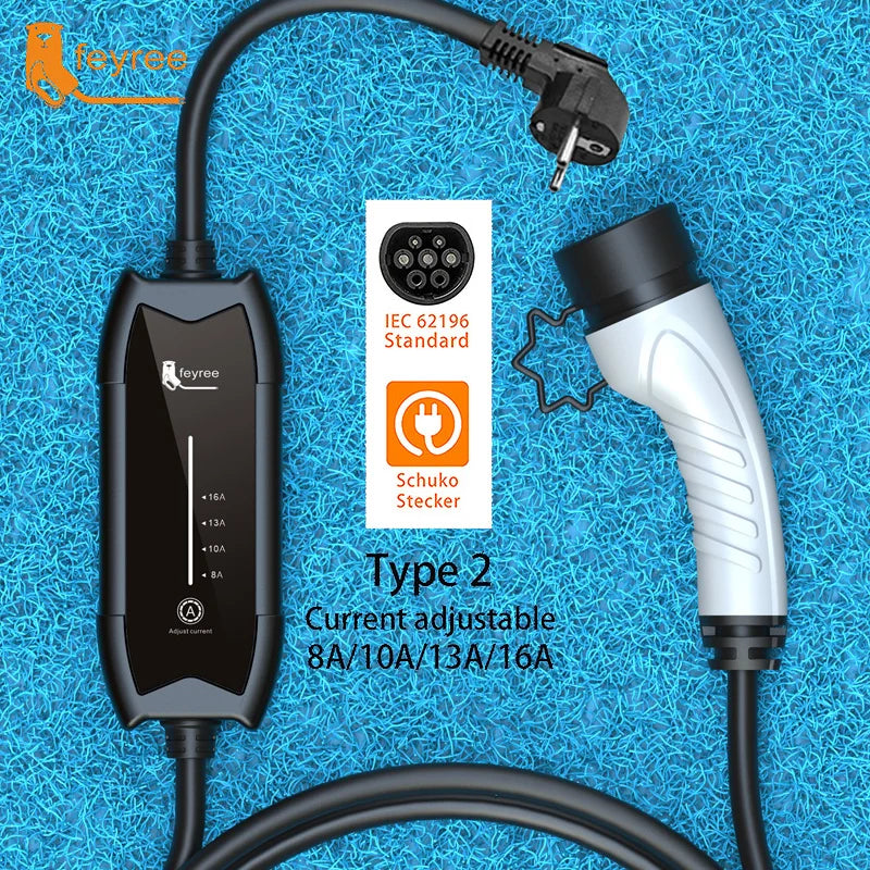 Type2 EV Portable Charger