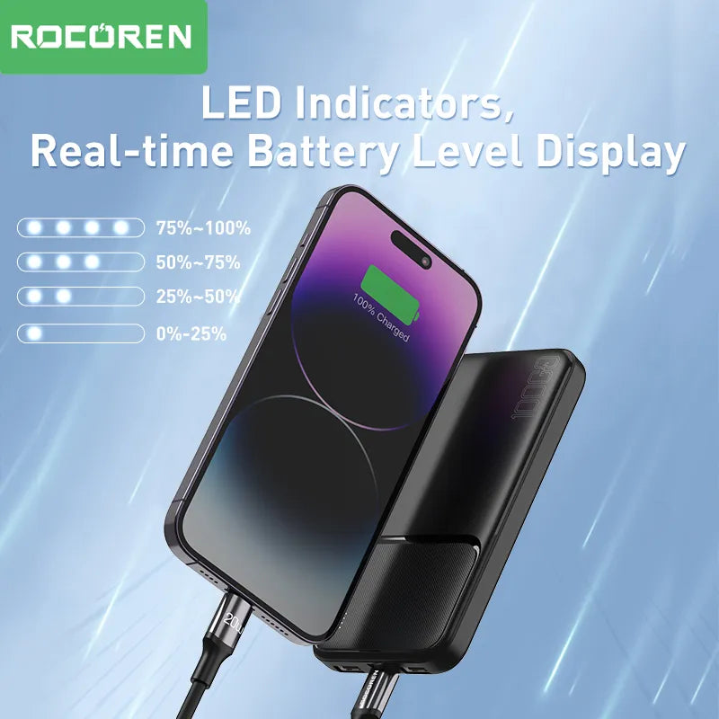 10000mAh Portable Charger External Battery PoverBank