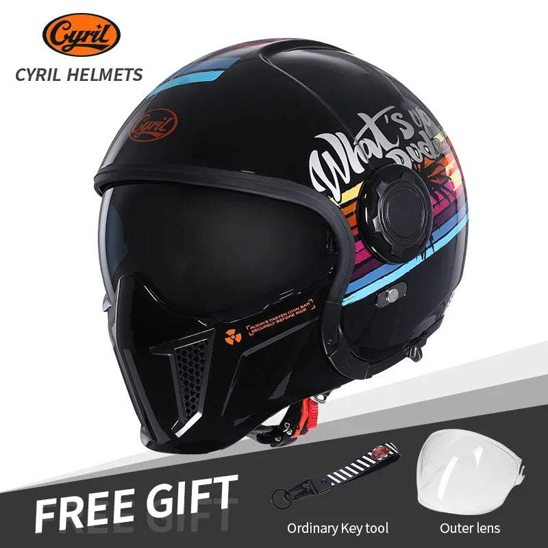 Four Seasons Motorcycle Helmet