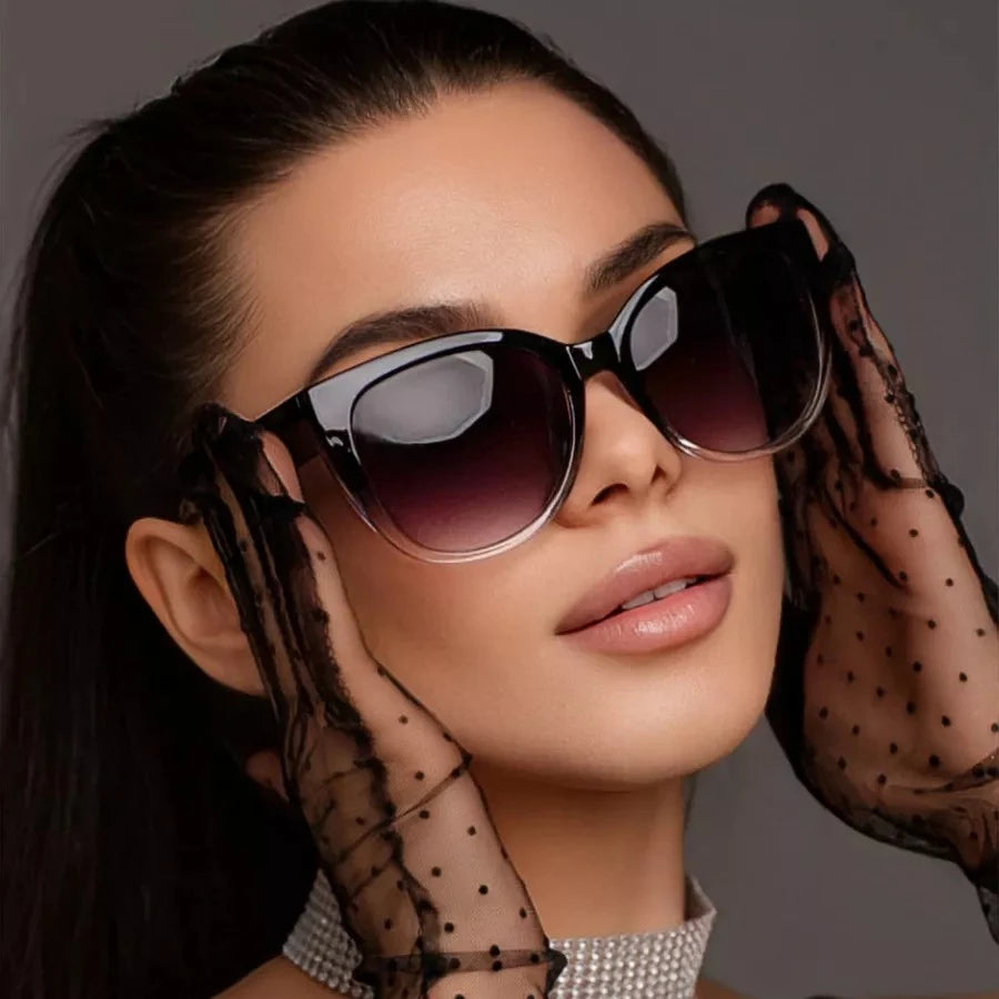 Cat Eye Gradient Sunglasses