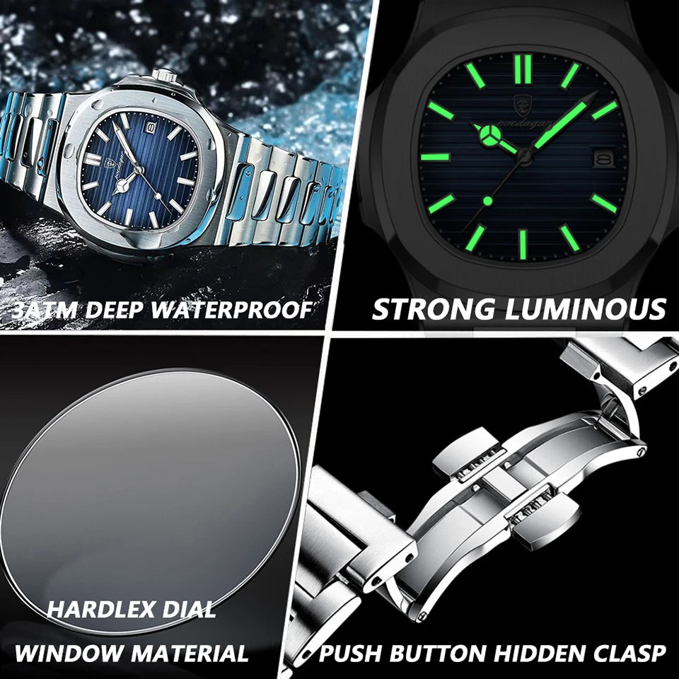 Luxury Business Waterproof Watch