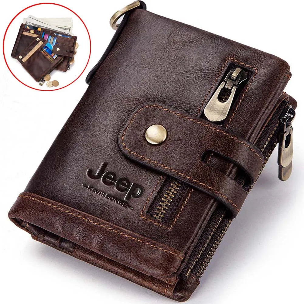 Genuine Leather Men Wallet