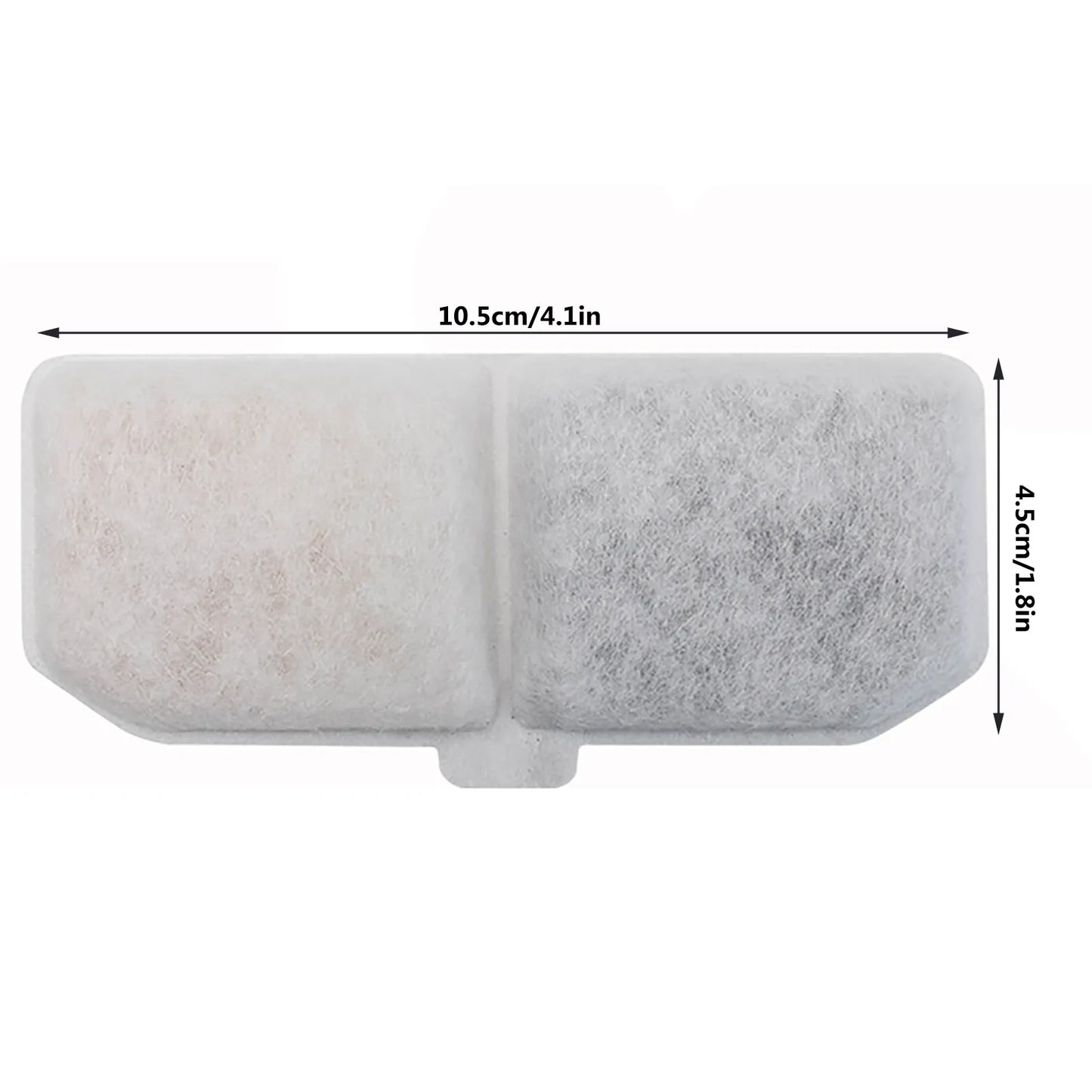 10 Pack Cat Water Fountain Filter