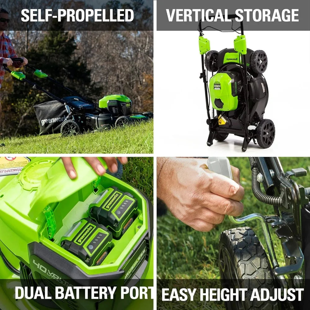 40V 21" Self-Propelled Lawn Mower Kit