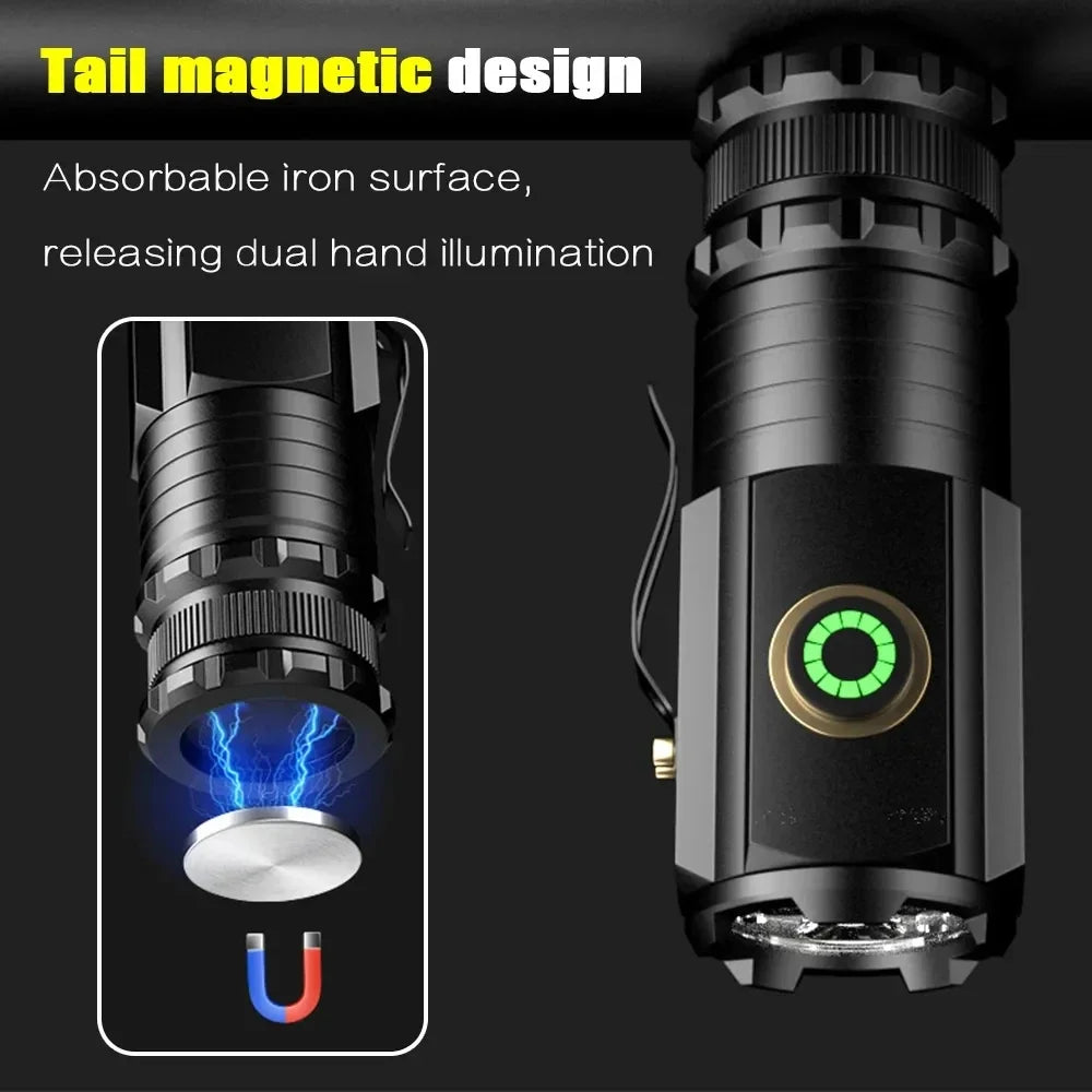 2000LM Powerful Mini EDC LED Flashlight