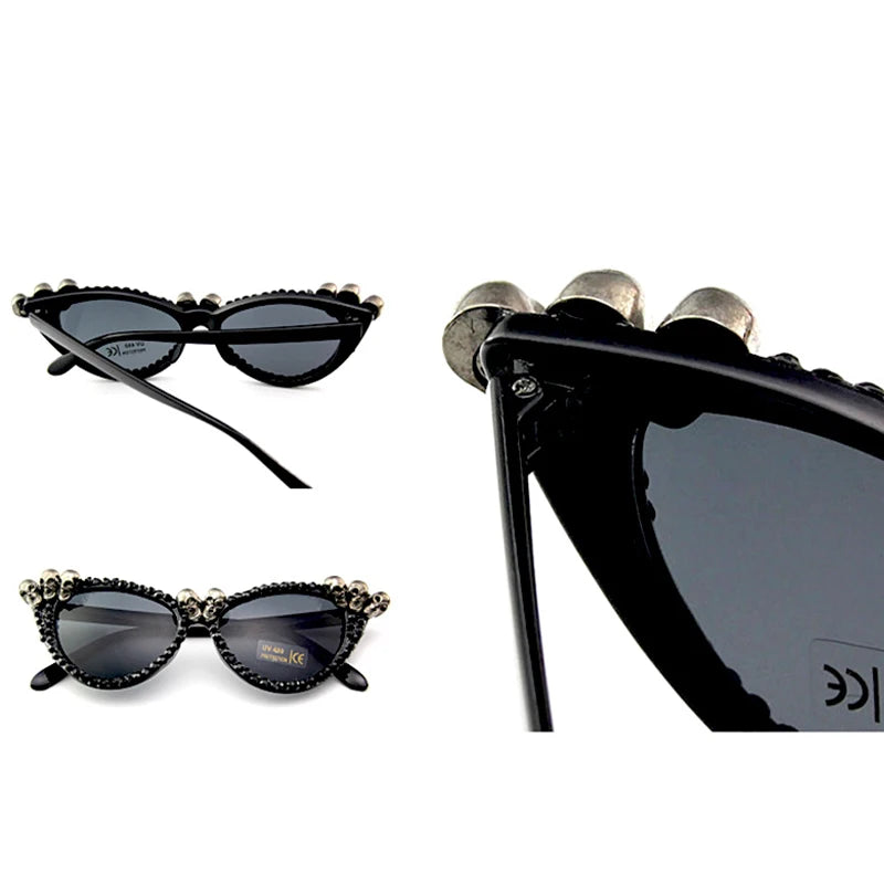 Gothic Skull Halloween Sunglasses
