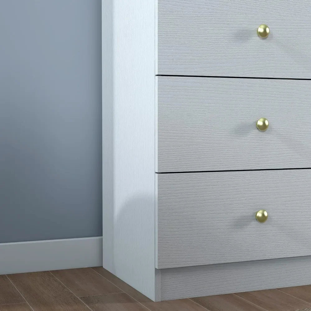 Bedroom 6 Drawer Vertical Dresser