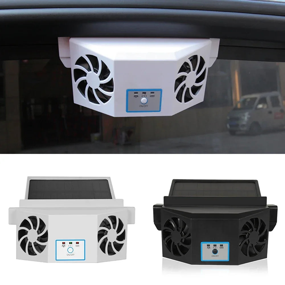 Solar Car Cooler Fan